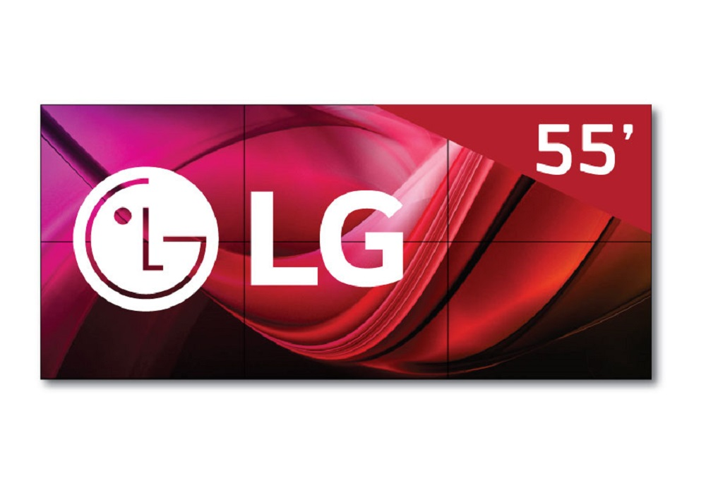 Видеостена 3х2 157" LG 55VSH7J-H
