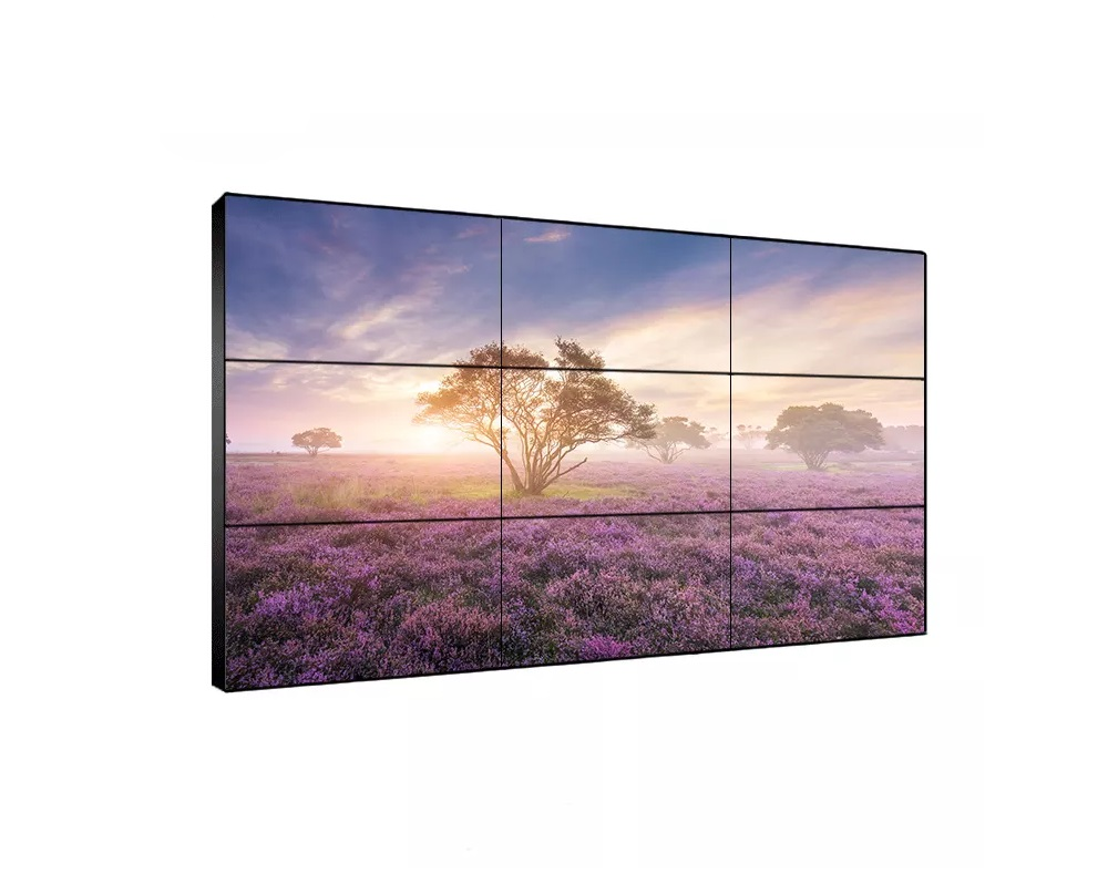 Video devori 3x3 165 dyuymli Hisense 55L35B5U, Digis SS-MV41-2 multiviewer bilan
