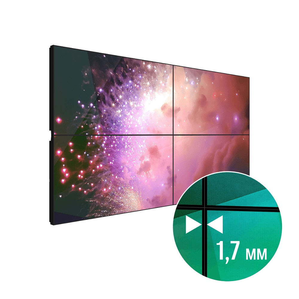 Video devori LigaSmart 2x2 110" Interpanel tikuv 1,7 mm