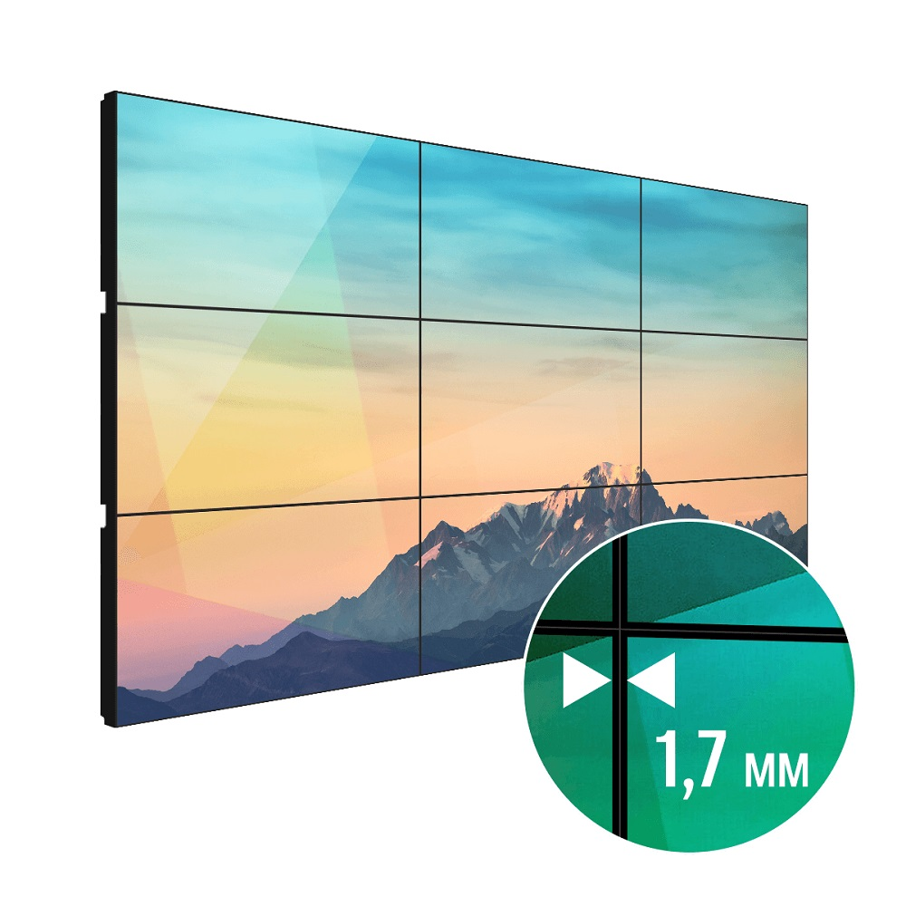 Video devori LigaSmart 3x3 165 "Panellararo tikuv 1,7 mm
