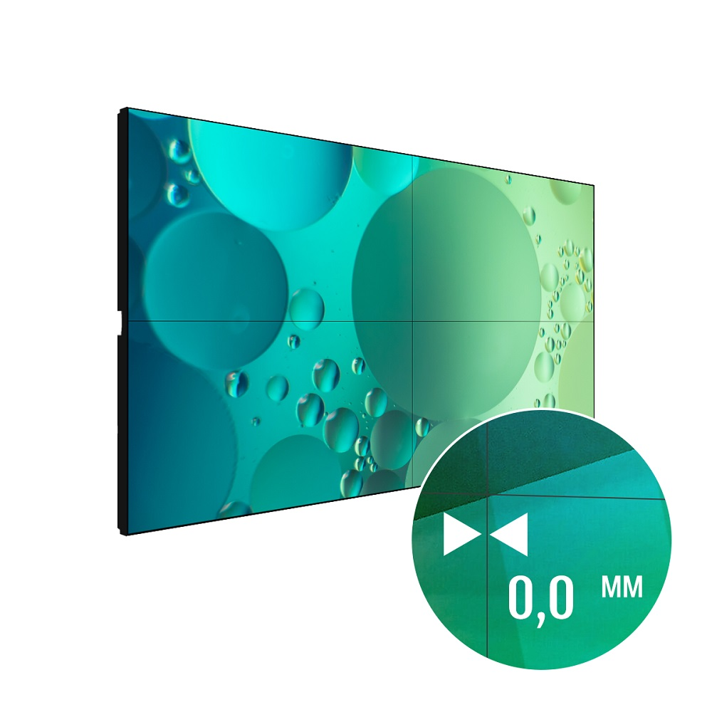 Video devor LigaSmart 2x2 110" Interpanel tikuv 0,0 mm