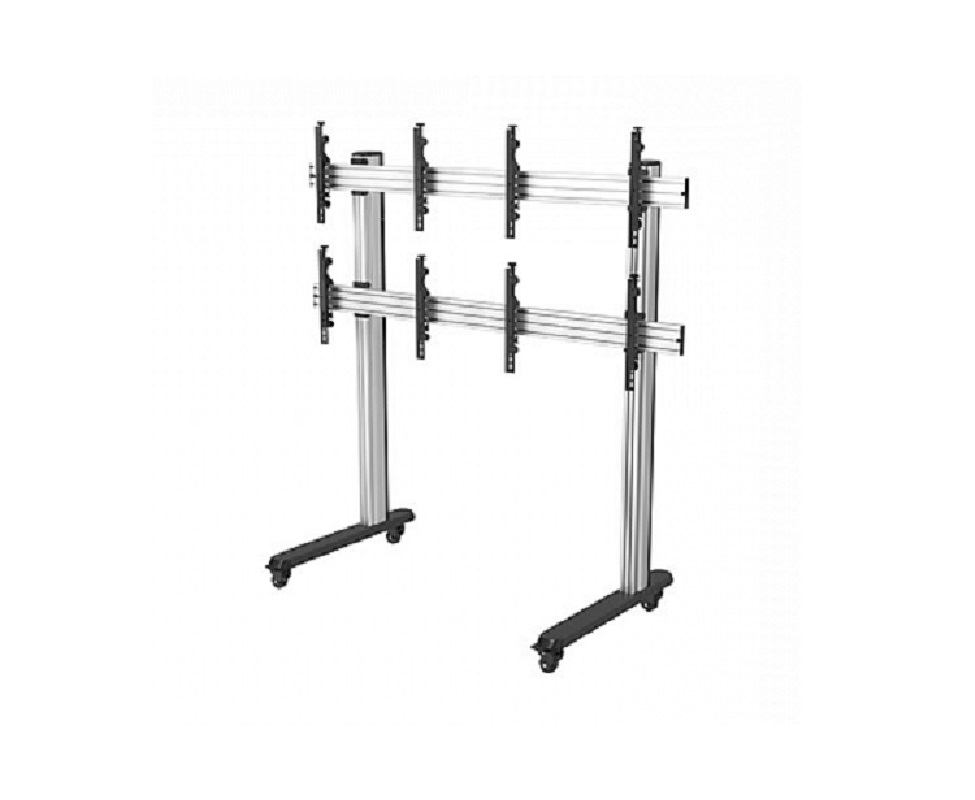 Mobil pol stend Wize VWM2X2-55 45-55 dyuym uchun
