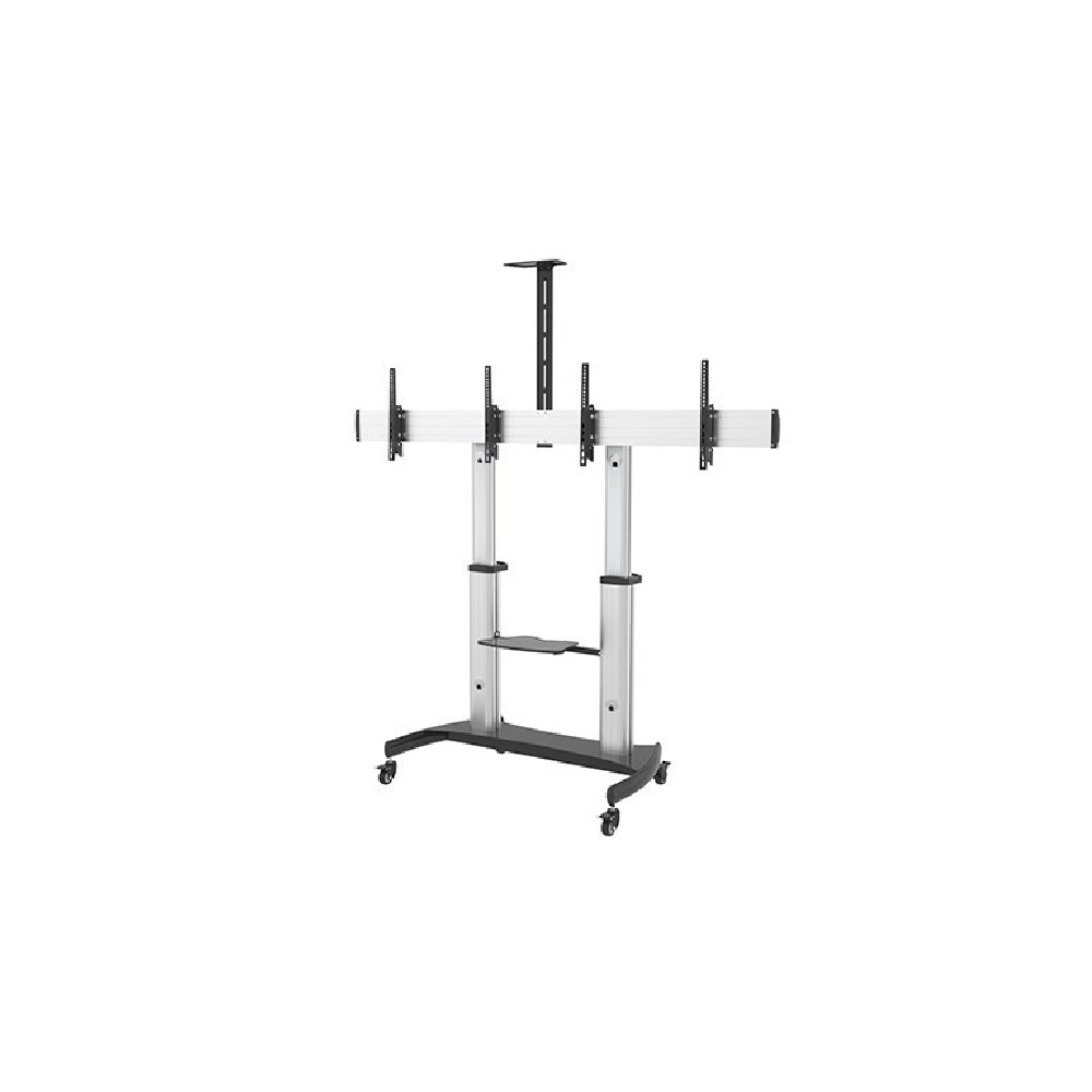 37-60 dyuym uchun 2 panelli Pmatika TTD07-46TW uchun mobil pol stend