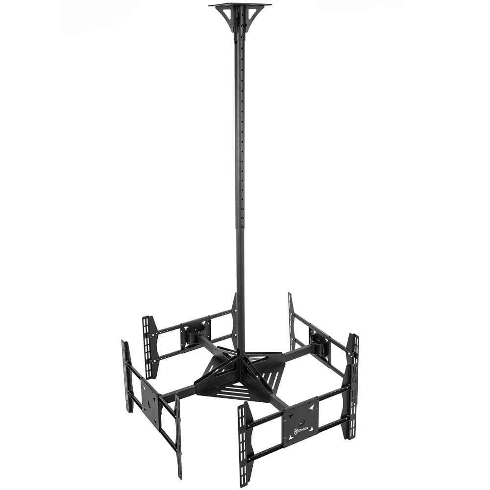 ONKRON CPRO2L-4 ONKRON CPRO2L-4 To'rt panelli ship tirgaklari 32" - 55" o'lchamlari uchun qora