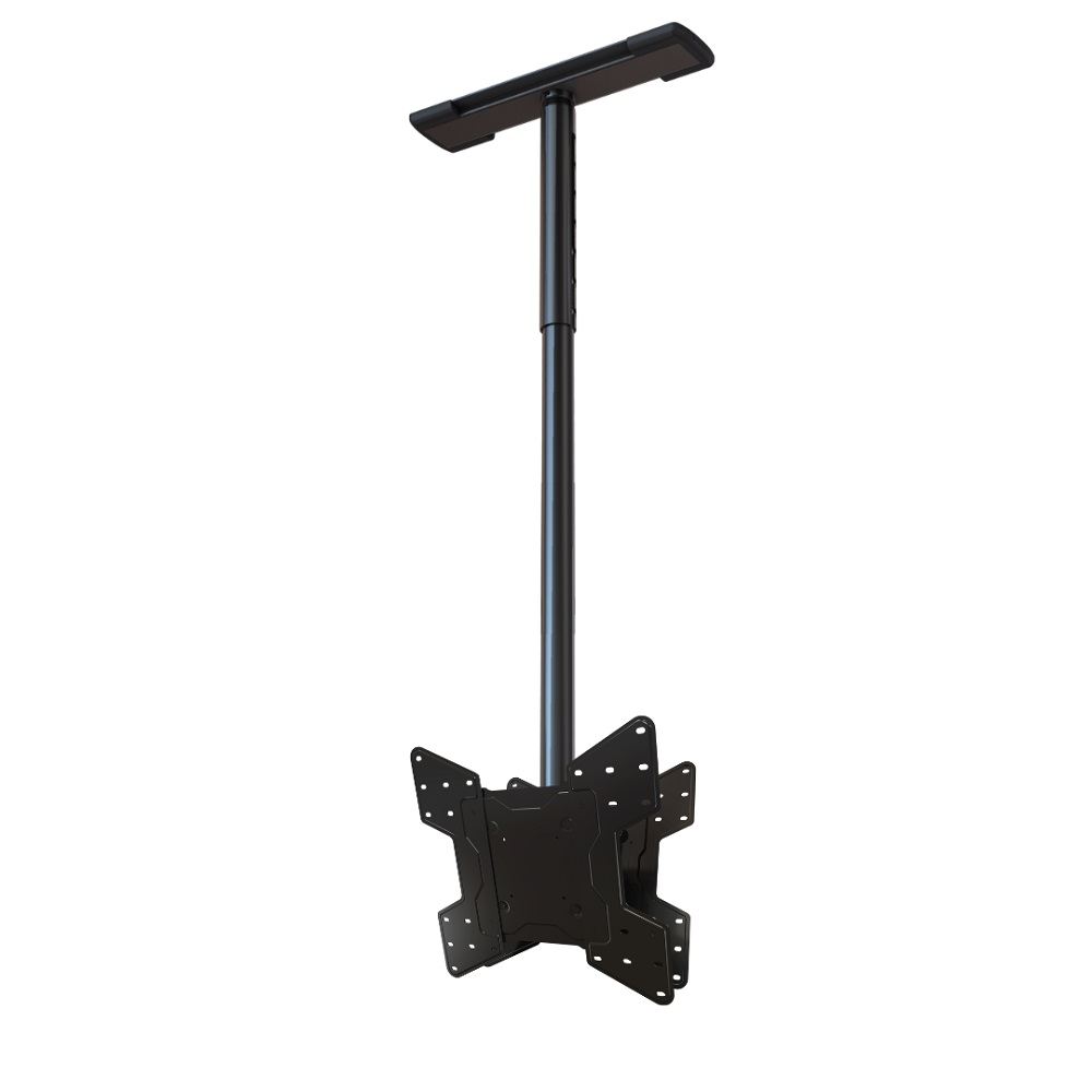 26”–55” oʻlchamdagi 2 ta displey uchun Wize Pro C55D60A nosingdiruvchan kronshteyn.