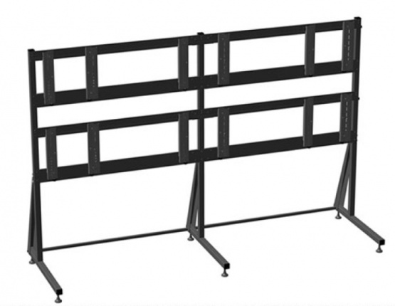 46"-60" o'lchamdagi 6 ta displey uchun polga devorga o'rnatish moslamasi Antall NS-3x2