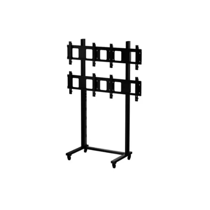 Mobile floor stand for 4 EliteBoard EW-4922FFM displays for size 49"
