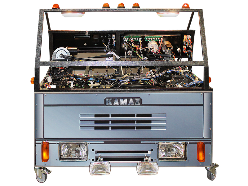 Stand-simulator for KamAZ vehicle electrical equipment Zarnitza