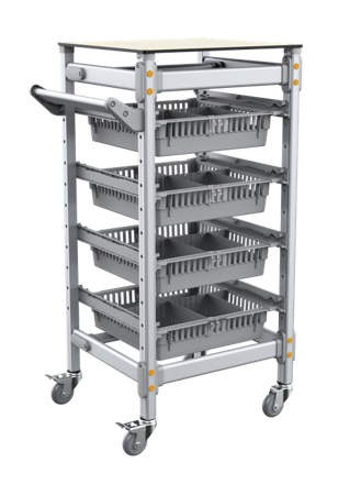 Trolley 1 qismli SenseDisc