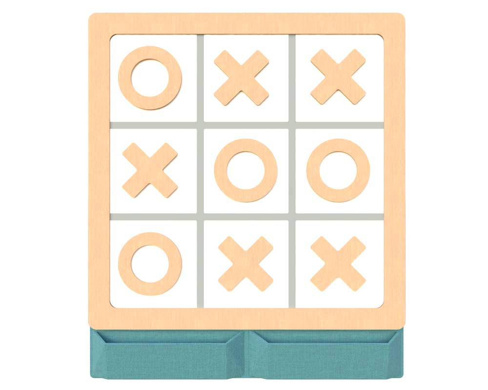Logicus wall game "Tic Tac Toe"