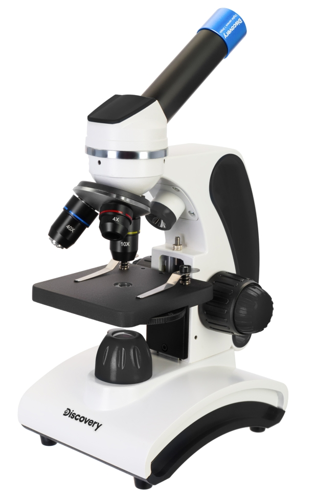 Цифровой микроскоп Levenhuk Discovery Pico Polar с книгой