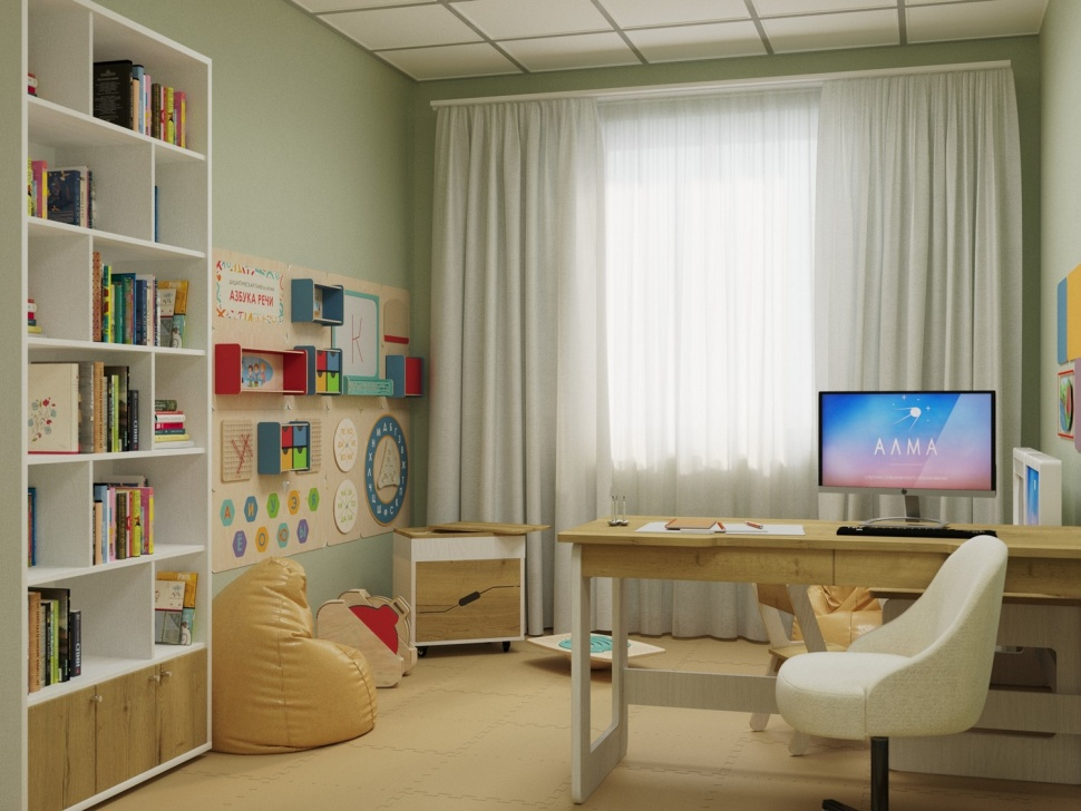 10 m² nutq terapevti uchun ALMA uskunalari to'plami