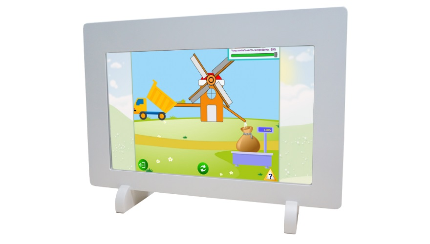 Smart mirror of speech therapist “Antoshka” Magic screen