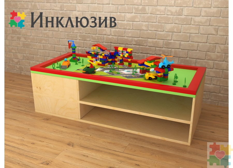 STEAM Inclusive ko'p funktsiyali o'yin stoli "Yaylovdagi asalarilar"