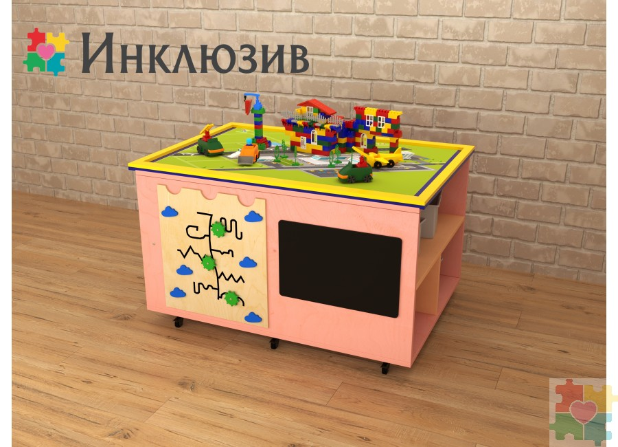 Игровой ландшафтный стол Инклюзив «Два берега»