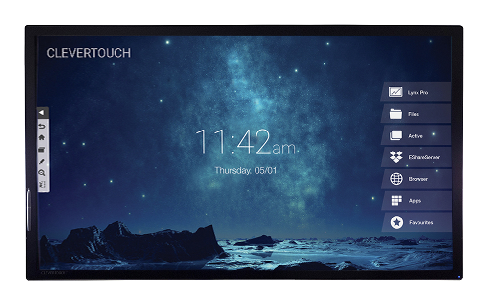 Interaktiv panel CleverTouch 65" Pro Series 4K