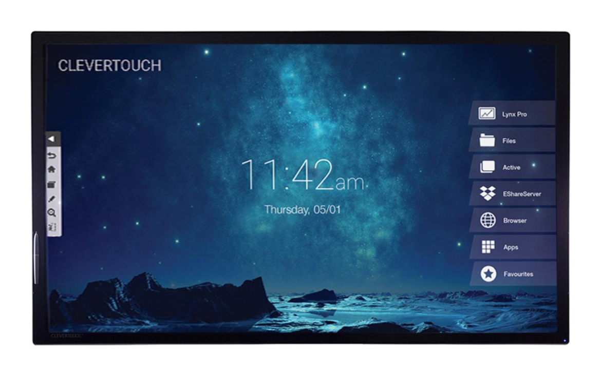 Interaktiv panel CleverTouch 75" Pro LUX 4K
