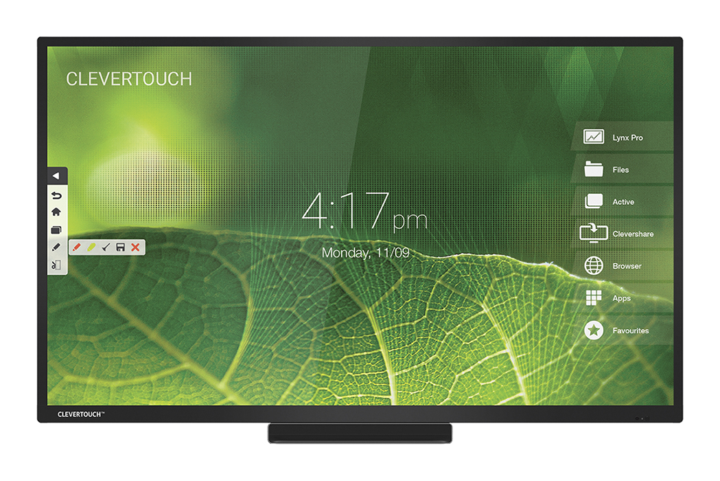 Interaktiv panel CleverTouch Pro Series E-CAP 75"