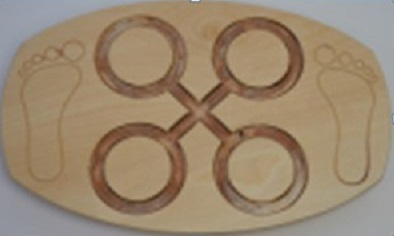 Balance labyrinth Pappado "Circles on the water"
