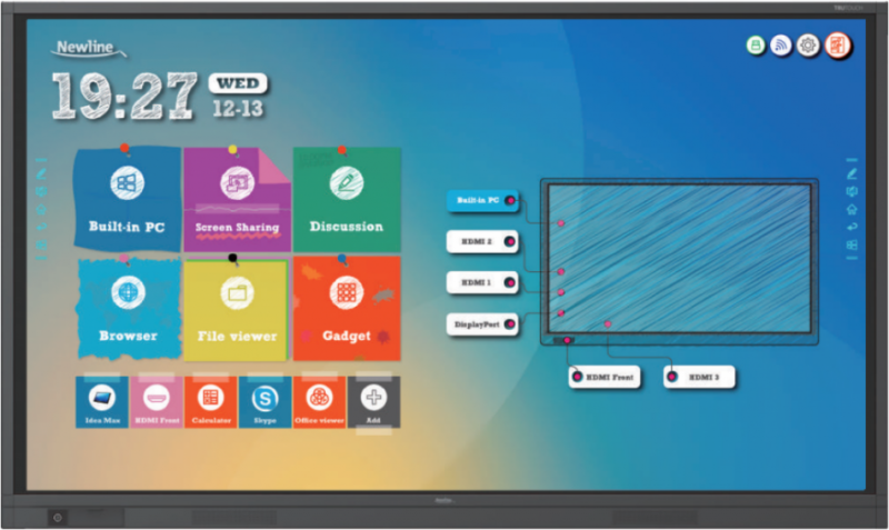 Interaktiv LED paneli Newline TruTouch TT-6519RS