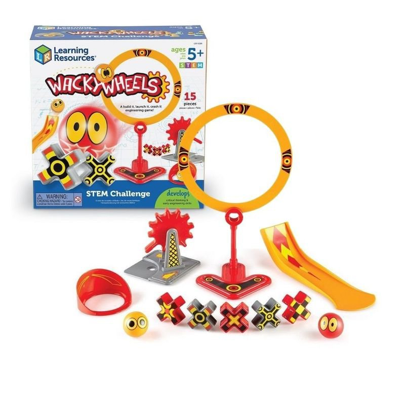 Развивающий игровой набор "Попади в цель" Learning Resources LER9289 (серия Crashapult STEM, 15 элементов)