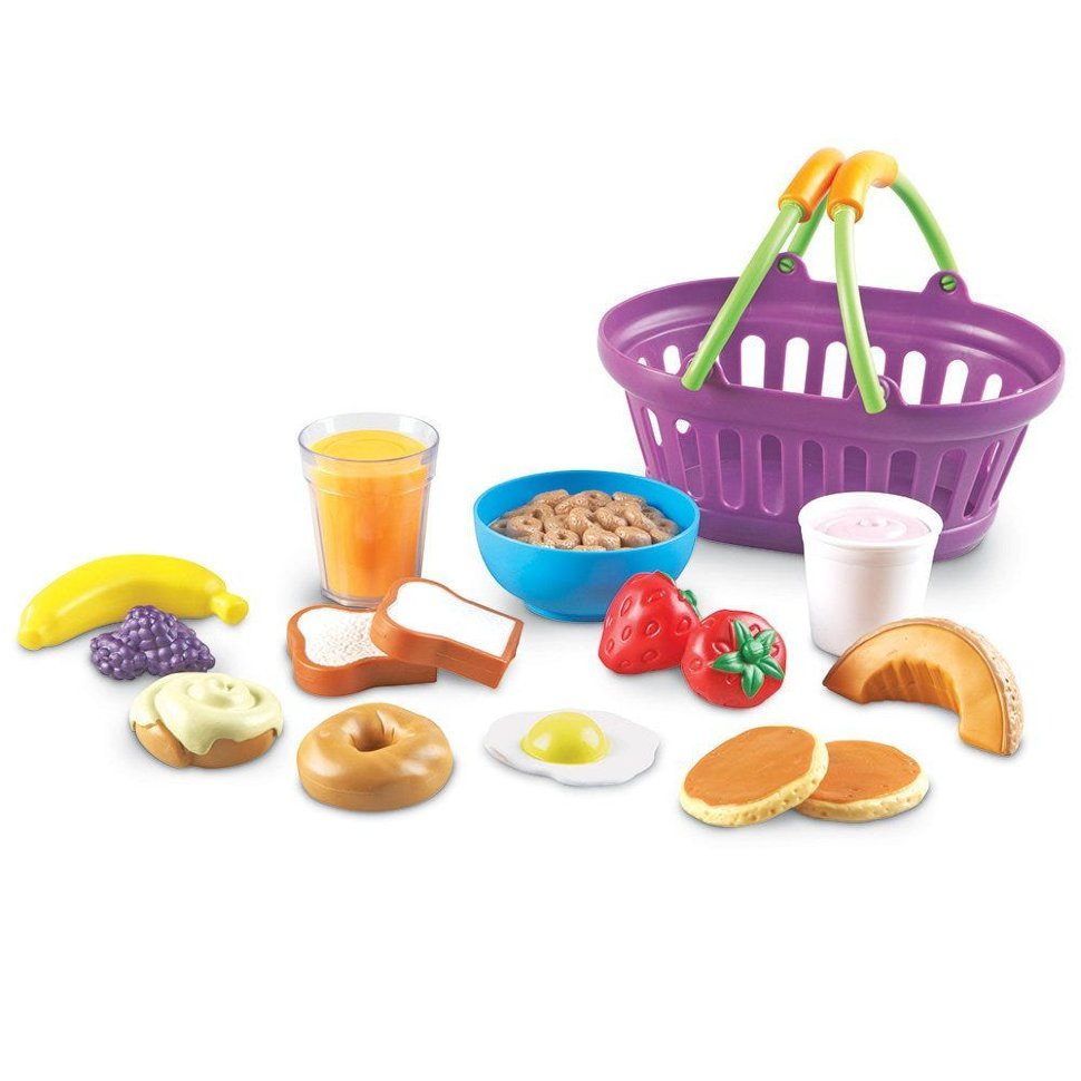 Развивающий игровой набор Мы растем "Сытный Завтрак" Learning Resources LER9730 (серия New Sprouts, 16 элементов)