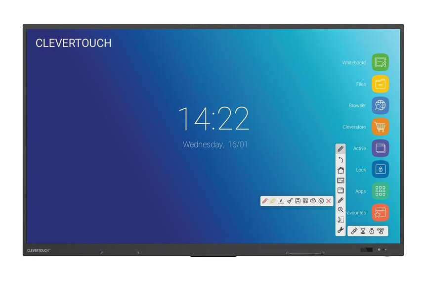 Interaktiv panel Clevertouch IMPACT Series High Precision 86"