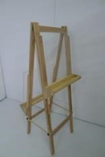 Double-sided transparent easel "Bear"