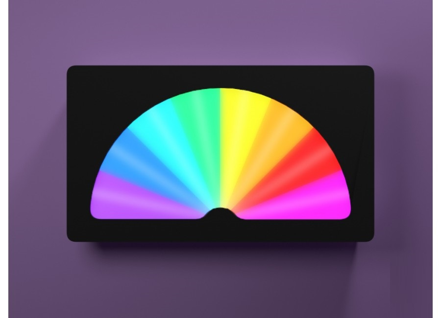 Light and sound panel "Rainbow" Inclusive