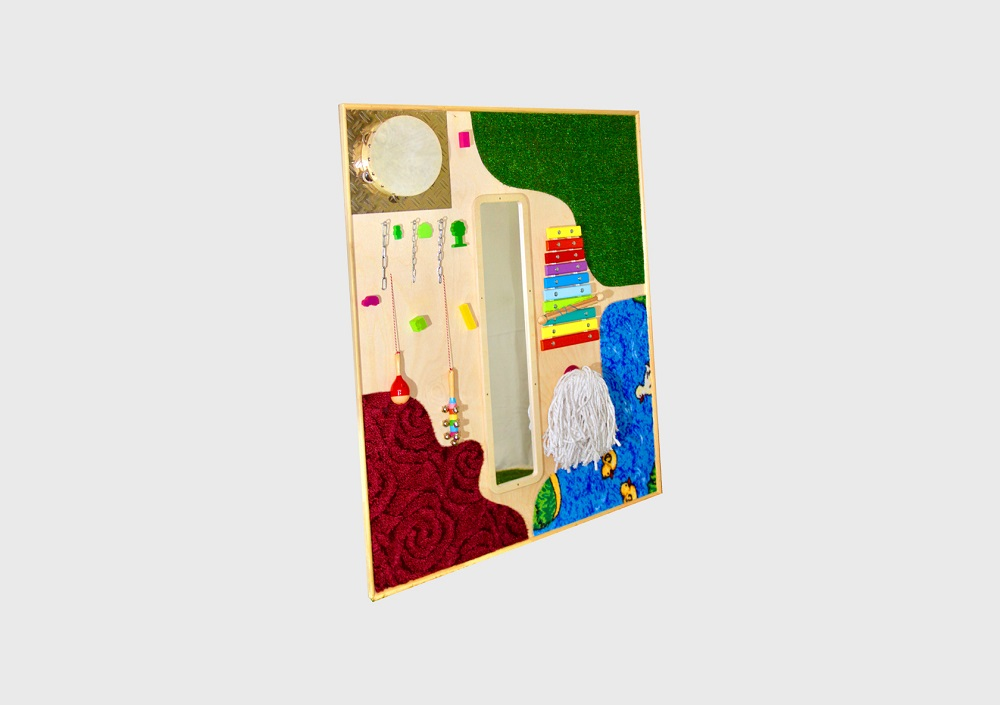 Acoustic wall tactile panel Romsens
