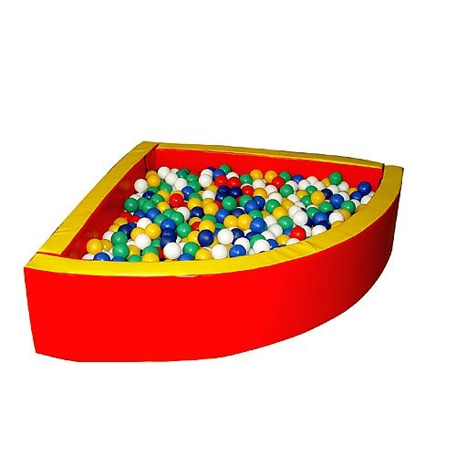 Сухой бассейн Pappado угловой, эконом R150x40 см., неразборный