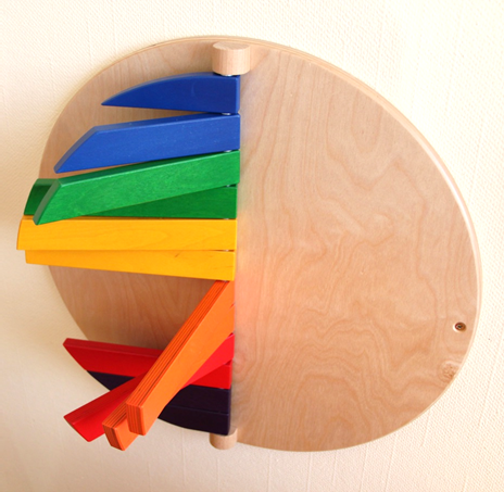 Wall-mounted game panel Dusyma "Flip bars"