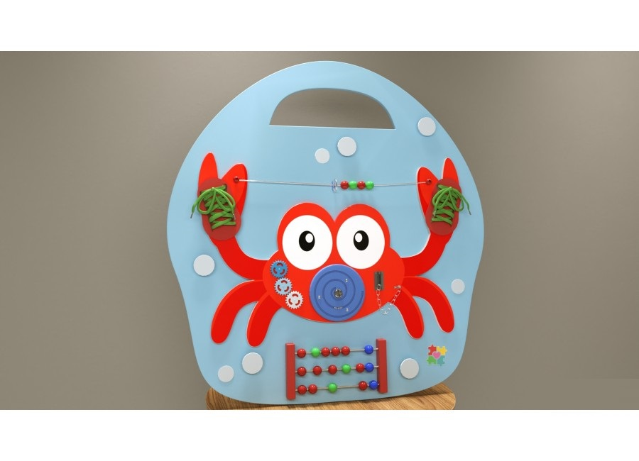 Busyboard Crab "Inclusive"
