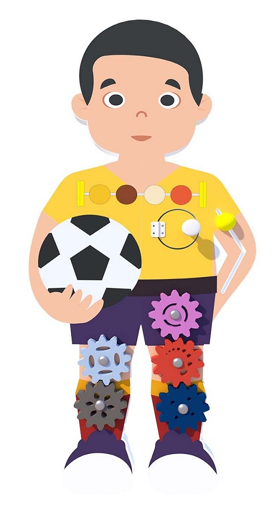 Busyboard Newtonikum "Footballer"