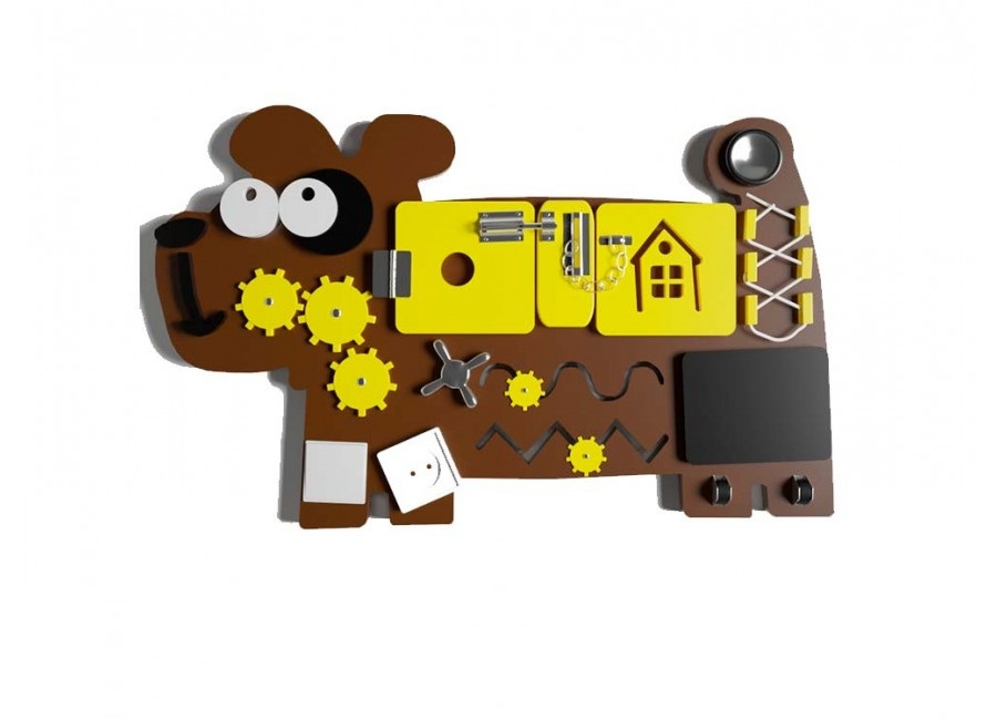Busy board Domestic puppy "Inclusive"