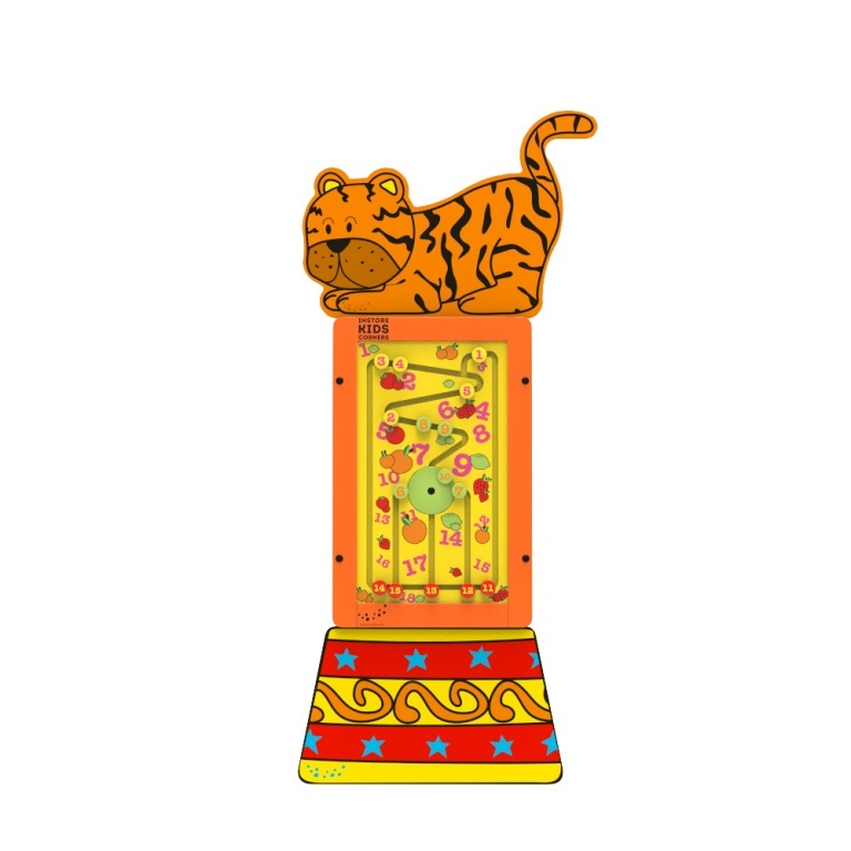 Дидактическая настенная панель IKC Theo the Tiger