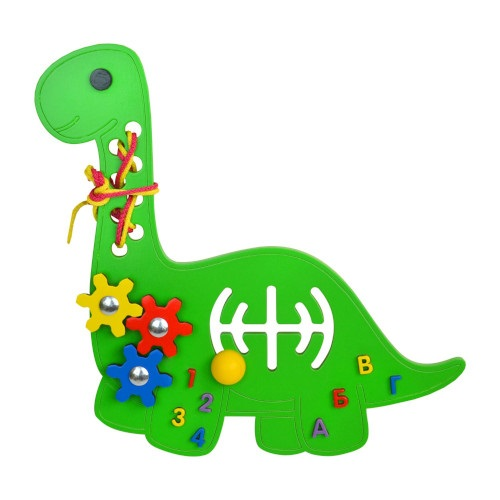 Busy board Dinosaur Mr. Green "Crust"