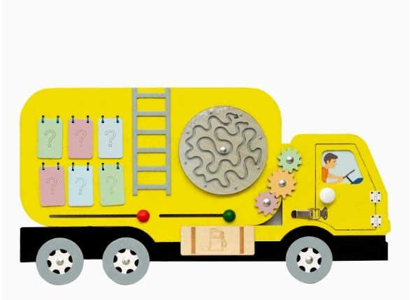 Busy board Pappado "Fuel truck"