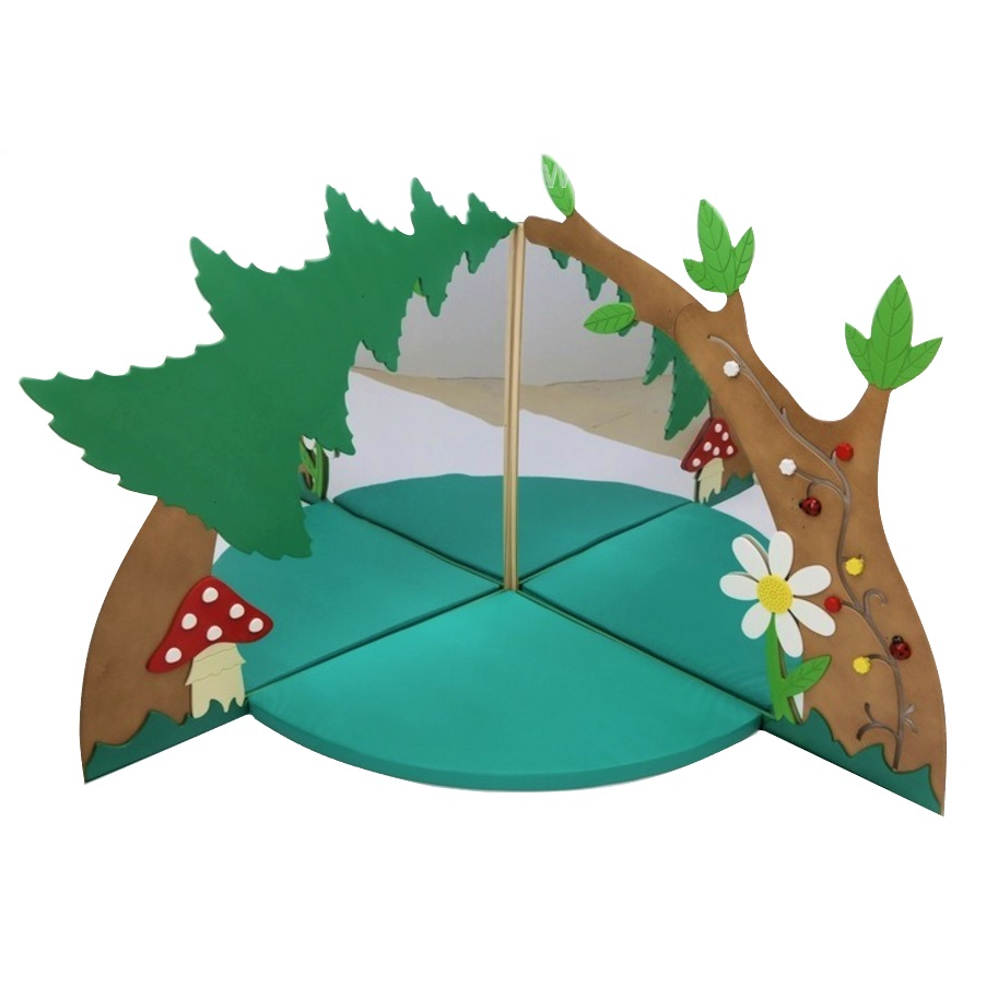 Decorative and educational panel Mirror corner “Krust”
