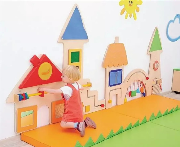 Educational wall panel Pappado "City"