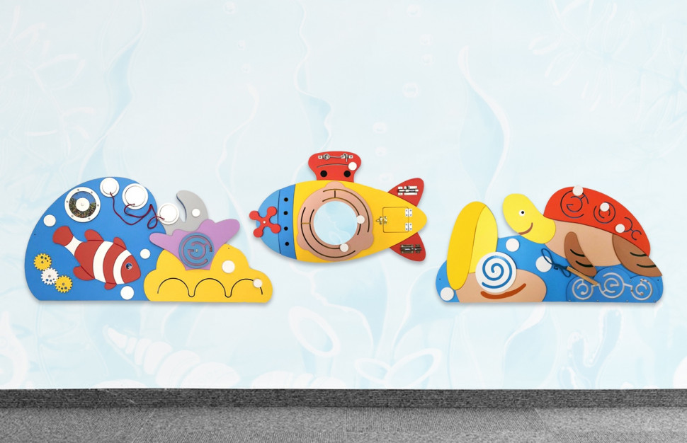 Set of Pappado bodyboards "Underwater world"
