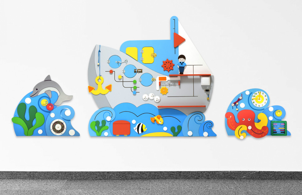 Set of Pappado business boards "Sea voyage"