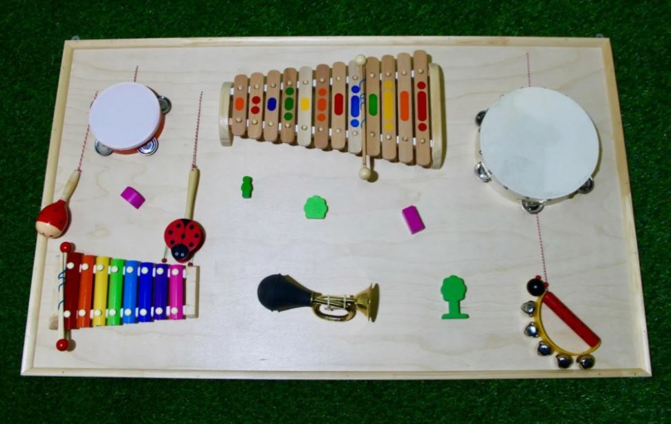 Educational panel Pappado "Musical instruments"