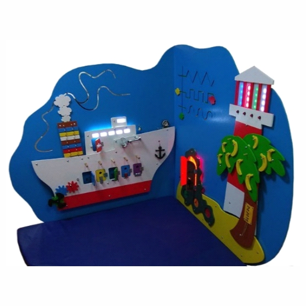 Игровая панель Пароход "Мишка"