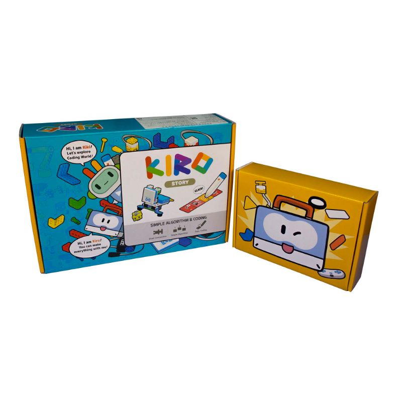 Basic set of robotics and algorithms with programming without a computer Aikiro, step 1