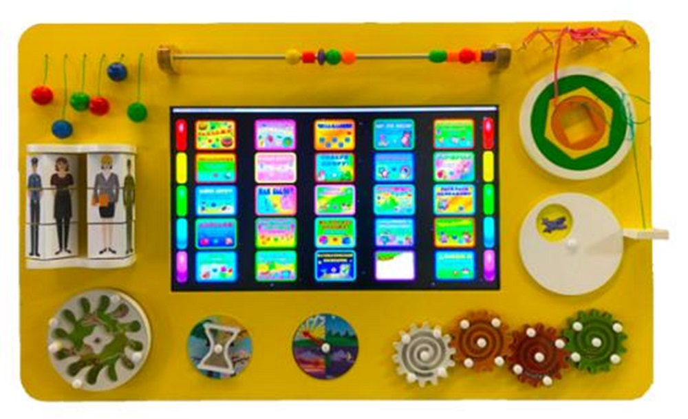 Interactive panel "Teddy Bear"