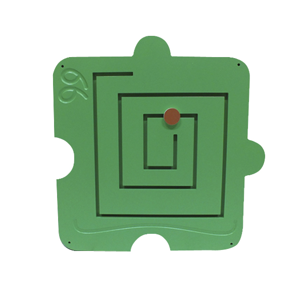 Didactic wall panel-labyrinth "Snail" Bear