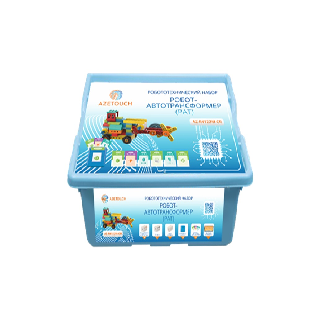 Construction set "Robot Autotransformer" AZ TOUCH AZ-R4122M-Lite