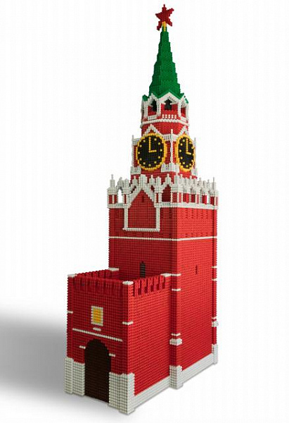 Fanklastik to'plami "Kremlning Spasskaya minorasi" F1446