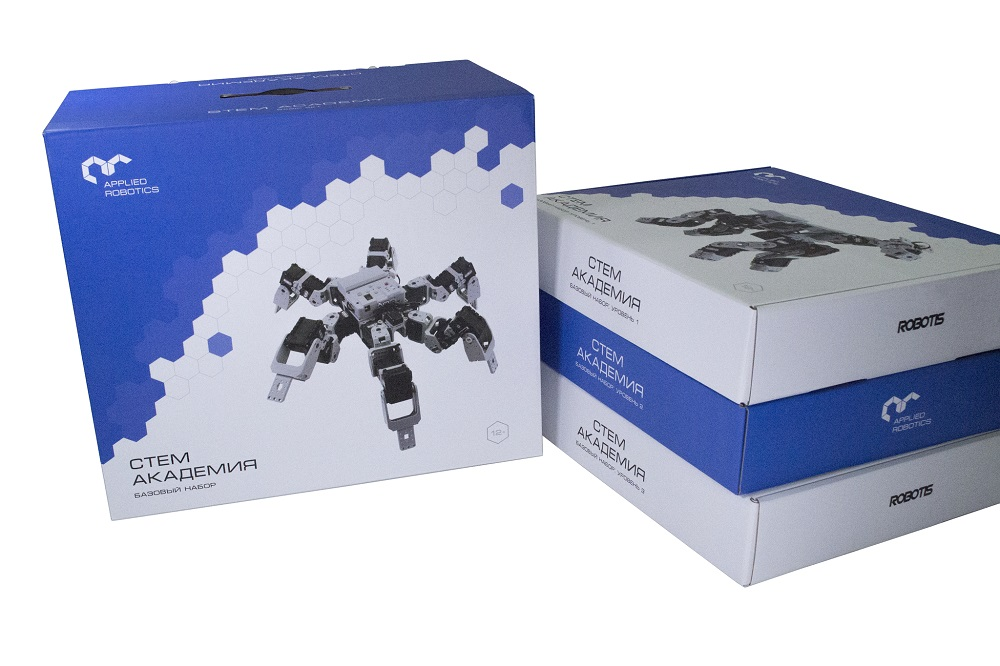 Educational robotic kit "STEM Academy. Extended version" (STEM/STEAM Academy)